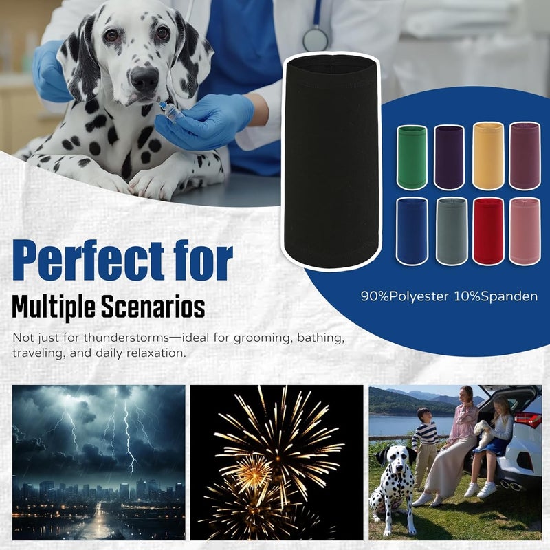 AOOLMOL Dog Calming Hoodie Quiet Head Cover Sleeves Anxiety Relief/Noise Protection - Grooming - Thunder - Fireworks - Image 5